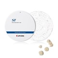 Заготовки циркониевые - Диск ST белый, для анатомии (98) 18 мм, арт: ST D98-18 STD98-18 - фото 388895