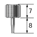 Prosthetic KIT - отвертка ручная 1.2, L=8 мм, экстракороткий AHD12MSH - фото 390060
