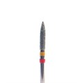 Бор алмазный ZF862, пламевидный, D=1,6 мм, L=8 мм, турбинный наконечник, стандартный хвостовик, красный (μ=45 мк) ZF862/016 - фото 390703