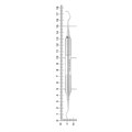 Кюрета Gracey #3/4, пародонтологическая, ручка DELUXE (10 мм) 26-37B* - фото 392963