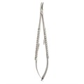 Иглодержатель хирургический изогнутый Micro-Nadelhalter , 18 см 40-96D* - фото 393867