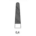 Иглодержатель по SAROT, DUROGRIP, длина 175 мм, для нитей 4/0-6/0 BM020R - фото 393904