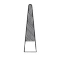 Иглодержатель по CONVERSE, DUROGRIP, длина 130 мм, для нитей 6/0-10/0 BM011R - фото 393954