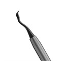 Hu-Friedy Bone Scraper Buser #1/3, 4/6 мм - костный скребок, ручка Black Line PPBUSER13X - фото 394003