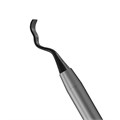 Скребок костный Buser #2/3, 5/6 мм, ручка Black Line PPBUSER23X - фото 394012