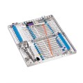 Кассета IMS Infinity Double Decker, двойная, 20 инструментов, 152x246x38, белая IMN9202 - фото 397120