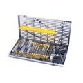 Кассета IMS Infinity Oral Surgery, хирургическая, 12 инструментов, 203х368х32, отделение для аксессуаров, красная IMOS0 - фото 397143
