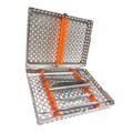 Кассета IMS Infinity 1/2 DIN, 10 инструментов, 152х184х34, оранжевая IME12DIN13 - фото 397166