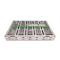 Кассета IMS Infinity DIN, 20 инструментов, 290х184х34, зеленая IMEDIN209 - фото 397178