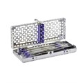 Кассета IMS Infinity 1/4 DIN, 5 инструментов, 76х184х34, зеленая IME14DIN59 - фото 397242