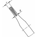 Щипцы BOEHM для снятия коронок, длина 140 мм DP739R - фото 397657