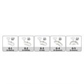 Bitetray - частичные сетчатые ложки для одномоментного снятия оттиска, G2 HalfSide, 50 шт 7333G2 - фото 397720
