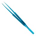 Микрохирургические технологии TF-300 - пинцет микрохирургический шовный, прямой, с противовесом, 0,6 мм TF-300 - фото 398466