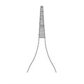Пинцет MICRO-ADSON, анатомический, тонкий, длина 120 мм BD220R - фото 398576