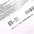 Зажим Mathieu, ортодонтический, для металлических лигатур, широкие щёчки 678-331 - фото 398617