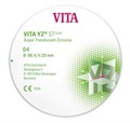 VITA YZ ST Color - супер транслюцентный диоксид циркония, окрашенный, цвет D4, 98,4х25 мм EDCYS7982551 - фото 401626