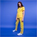Брюки женские, R126 лимонно-желтый, 3XL R126-100 - фото 402771