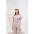 Комбинезон женский Beauty, бежевый, 46-48 DRN277-BEG-48 - фото 403108