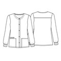 Куртка женская Cherokee CK301, зубы, 3XL CK301-NAV-3XL - фото 403253