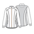 Куртка женская Cherokee CK365, синий, 3XL CK365-NAV-3XL - фото 403264