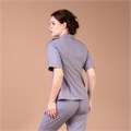 Рубашка женская на молнии TZ400, серо-бежевый, 54 TZ400-GBG-54 - фото 403746