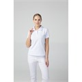 Поло женское DRN110, белый, 44 DRN110-WHT-44 - фото 403850