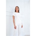 Туника женская Beauty, кремовый, 48 DRN455-CRM-48 - фото 404181