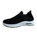 Слипоны мужские ST031, черный, 40 ST031-BLK-40 - фото 406162