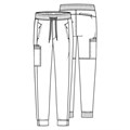 Брюки мужские Cherokee CK004A, зелёный, L CK004A-HNPS-L - фото 407221
