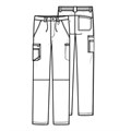 Брюки мужские Cherokee CK200A, бежевый, XL CK200A-KAK-XL - фото 407361