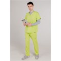 Топ медицинский мужской Steward, салатовый, XL INDIFORM-6-03-5-01-XL - фото 408067