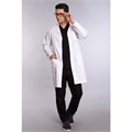 Халат медицинский мужской на пуговицах, белый, 62 DOCTOR-BIG-5-01-02-4-62 - фото 408791