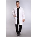 Халат медицинский мужской на пуговицах, белый, 62 DOCTOR-BIG-5-01-02-4-62 - фото 408792