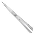 HLW 19-28TC - ножницы хирургические изогнутые Castroviejo-Gomel TC, 140 мм 19-28TC - фото 409441