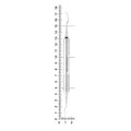 HLW 26-38B - кюрета пародонтологическая Gracey, форма 5/6, ручка DELUXE, диаметр 10 мм 26-38B - фото 410232