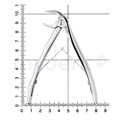 HLW 12-6B - щипцы для удаления зубов детские нижние моляры 12-6B - фото 410259