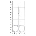 HLW 19-2 - ножницы медицинские изогнутые Iris, 115 мм 19-2 - фото 411091