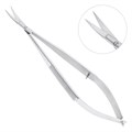 HLW 19-23 - ножницы микрохирургические изогнутые Castroviejo, 140 мм 19-23 - фото 411092
