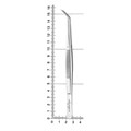 HLW 22-3 - пинцет стоматологический изогнутый College, 150 мм 22-3 - фото 411367
