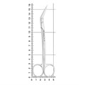 HLW 19-11 - ножницы хирургические угловые Goldmann-Fox, 160 мм 19-11 - фото 411483