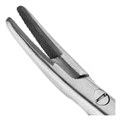 HLW 40-46 - иглодержатель-микро изогнутый Micro-Nadelhalter TC, 18 см 40-46 - фото 412022