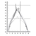 HLW 11-137B - щипцы для удаления зубов детские верхние резцы 11-137B - фото 412233