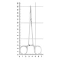 HLW 20-15 - иглодержатель хирургический Crile Wood, 150 мм 20-15 - фото 412260
