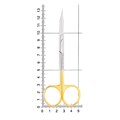 HLW 19-6TC - ножницы хирургические изогнутые Goldmann-Fox TC, 125 мм 19-6TC - фото 412292