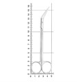 HLW 19-10 - ножницы хирургические угловые Locklin, 16 см 19-10 - фото 412644