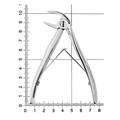 HLW 11-5B - щипцы для удаления зубов детские нижние резцы 11-5B - фото 413670