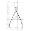 HLW 14-3 - кусачки костные Blumenthal, 15 см, 3,5 мм, 45° угол рабочей части 14-3 - фото 413853
