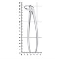 HLW 11-22 - щипцы для удаления зубов нижние, моляры 11-22 - фото 414104