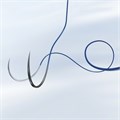 Оптилен с колющей иглой 26 мм, ø1/2, длина нити 75 см, толщина 3/0, синий, 36 шт C3090041 - фото 418063