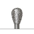 Бор алмазный Ecoline E 830RL F, груша удлиненная, турбинный наконечник, D=2.1 мм, красный, 1 шт E-830-RLF-314-021_1 - фото 418575